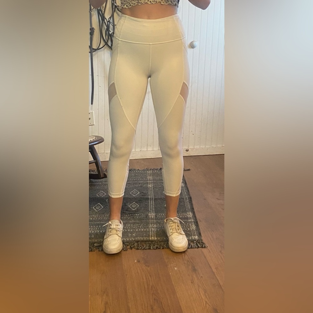 Lululemon white leggings